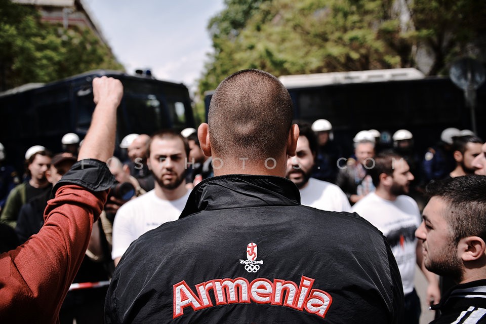 Demonstration for the Armenian Genocide anniversary in Thessaloniki / Διαδήλωση για την επέτειο της γενοκτονίας των Αρμενίων στην Θεσσαλονιικη